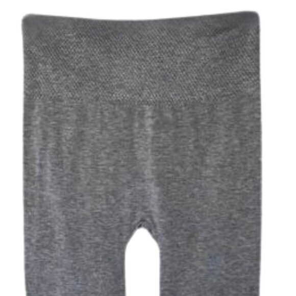 2 for $15 NWT Wonderly Fleece Lined Seamless Soft Leggings Grey Size M Cozy Warm - Picture 5 of 7